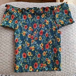 Small Rue 21 Floral Crop Top
